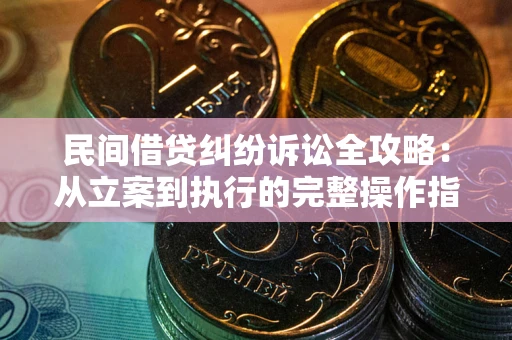 武汉民间借贷纠纷诉讼全攻略：从立案到执行的完整操作指南