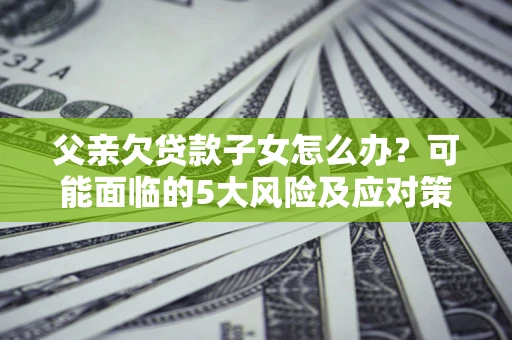 武汉父亲欠贷款子女怎么办?可能面临的5大风险及应对策略 武汉父亲欠贷款子女怎么办?可能面临的5大风险及应对策略