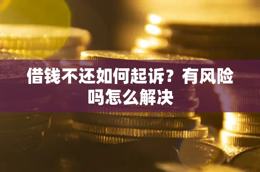 武汉借钱不还如何起诉？有风险吗怎么解决