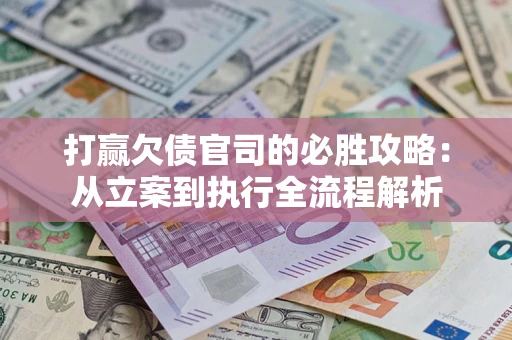 武汉打赢欠债官司的必胜攻略：从立案到执行全流程解析
