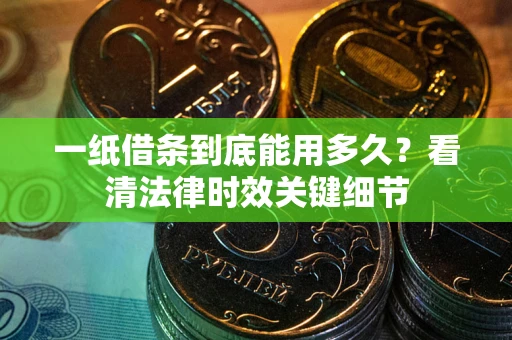 武汉一纸借条到底能用多久？看清法律时效关键细节