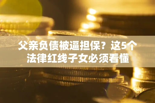 武汉父亲负债被逼担保？这5个法律红线子女必须看懂