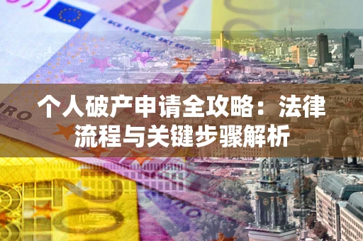 武汉个人破产申请全攻略：法律流程与关键步骤解析