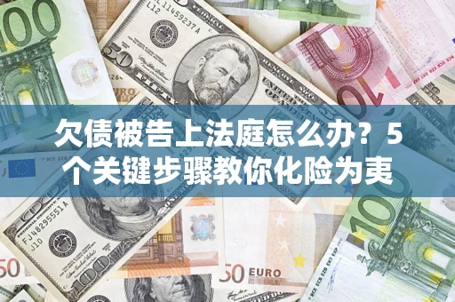 武汉欠债被告上法庭怎么办？5个关键步骤教你化险为夷